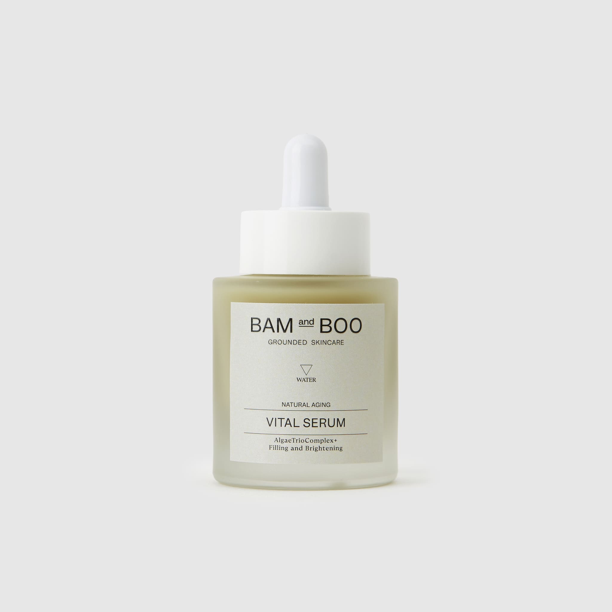 Vital Serum - Pack Shot Product - BAMandBOO Grounded Skincare Azores