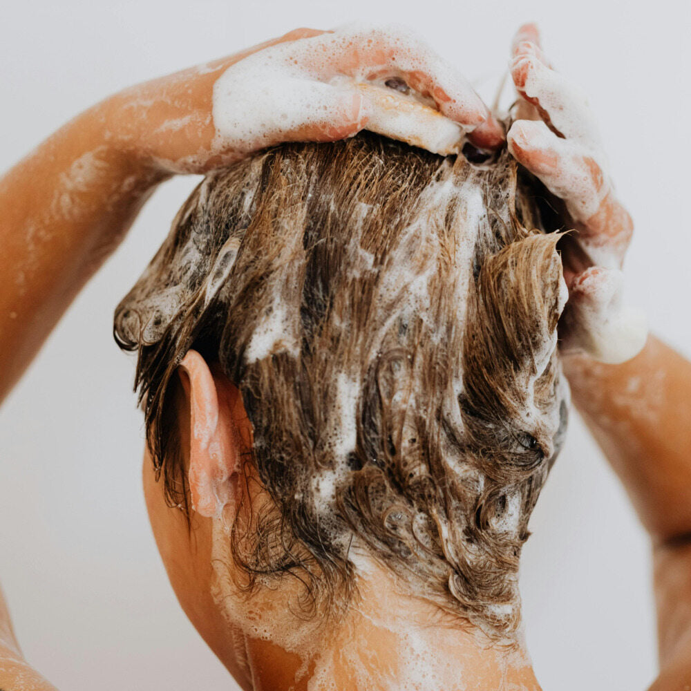 Heal and Restore - Benefits Shampoo Bar Sensitive Scalp Hair - BAMandBOO Grounded Skincare Azores