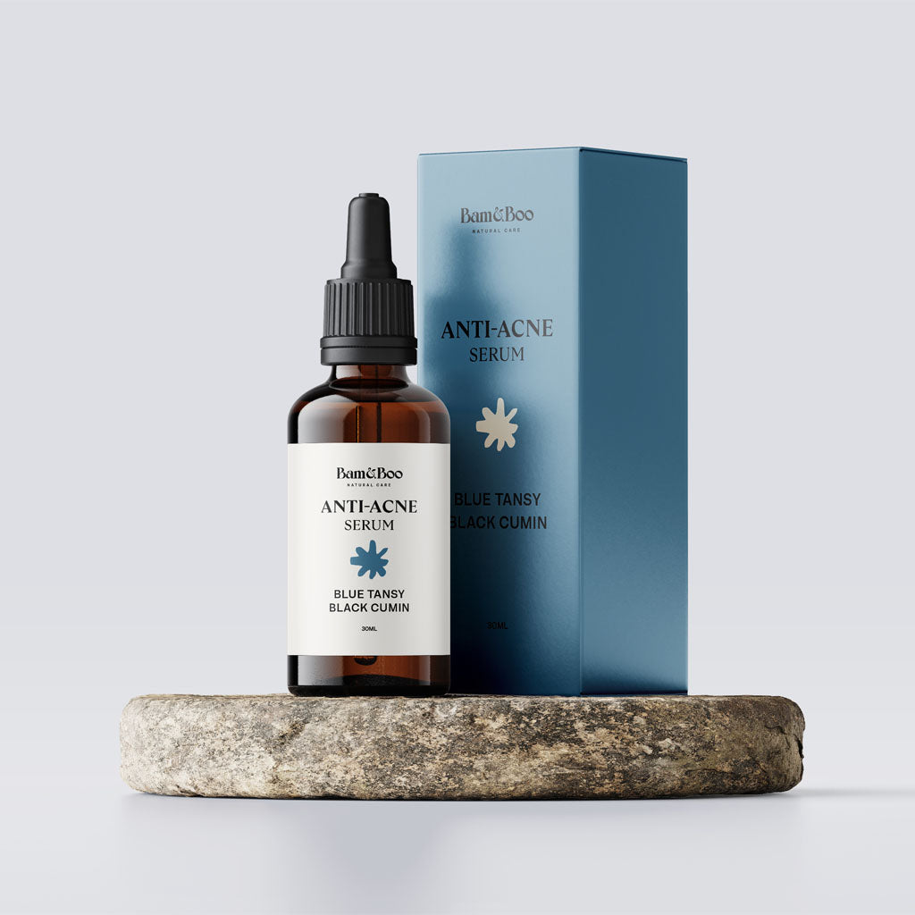 ANTI-ACNE SERUM | Blue Tansy &amp; Black Cumin - Bamboo Toothbrush Bam&amp;Boo - Eco-friendly, vegan, sustainable oral and personal care