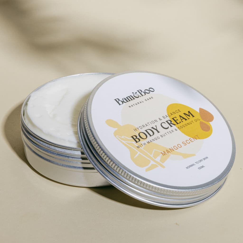 BODY HYDRATING CREAM - Bam&amp;Boo - Eco-friendly, vegan, sustainable oral and personal care