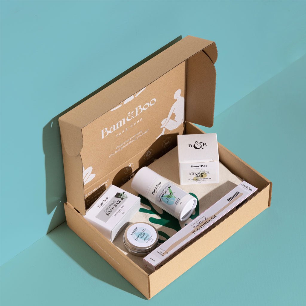 CHRISTMAS GIFT SET | Earth Keeper - Bam&amp;Boo - Eco-friendly, vegan, sustainable oral and personal care