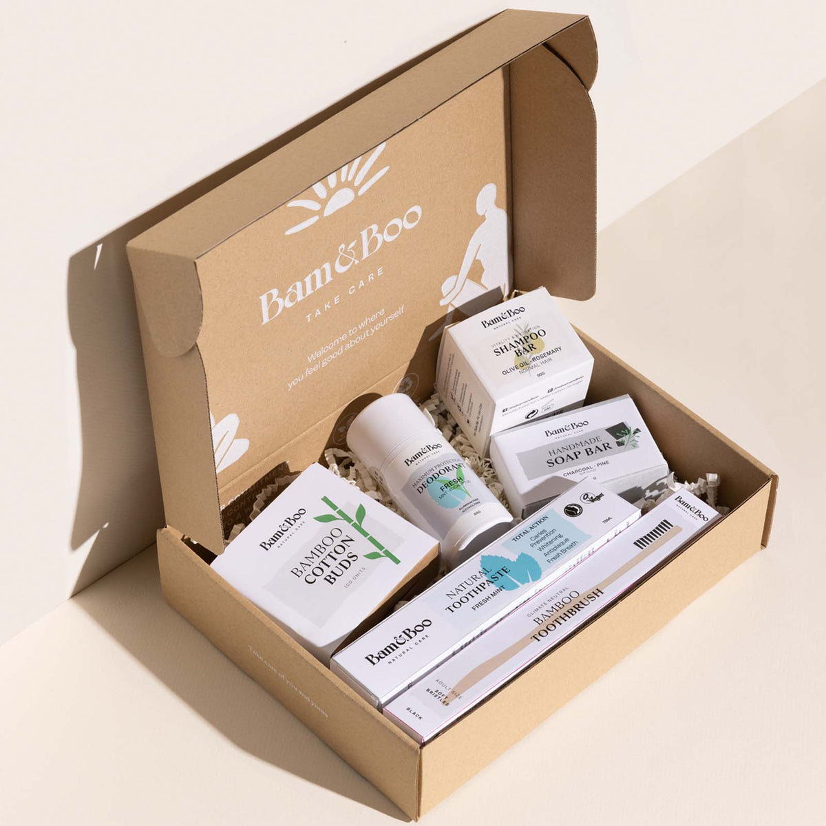 CHRISTMAS GIFT SET | Game Changer - Bam&amp;Boo - Eco-friendly, vegan, sustainable oral and personal care