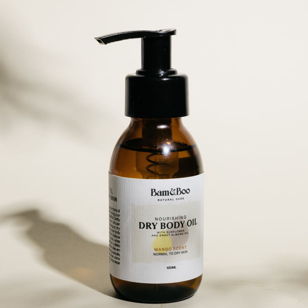 DRY BODY OIL - Bam&amp;Boo - Eco-friendly, vegan, sustainable oral and personal care