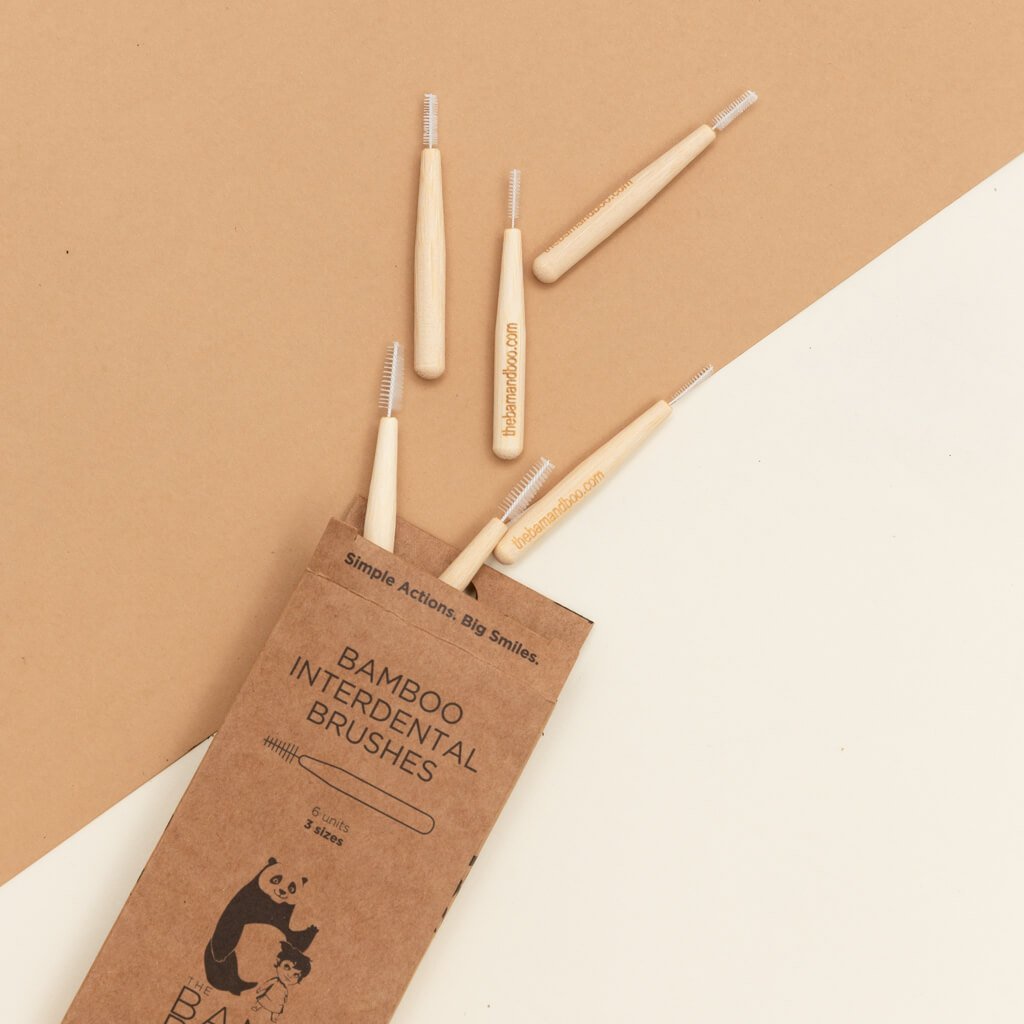 BRUSHES INTERDENTAIS - Bamboo Toothbrush Bam&Boo  - Eco-friendly, vegan, sustainable oral and personal care