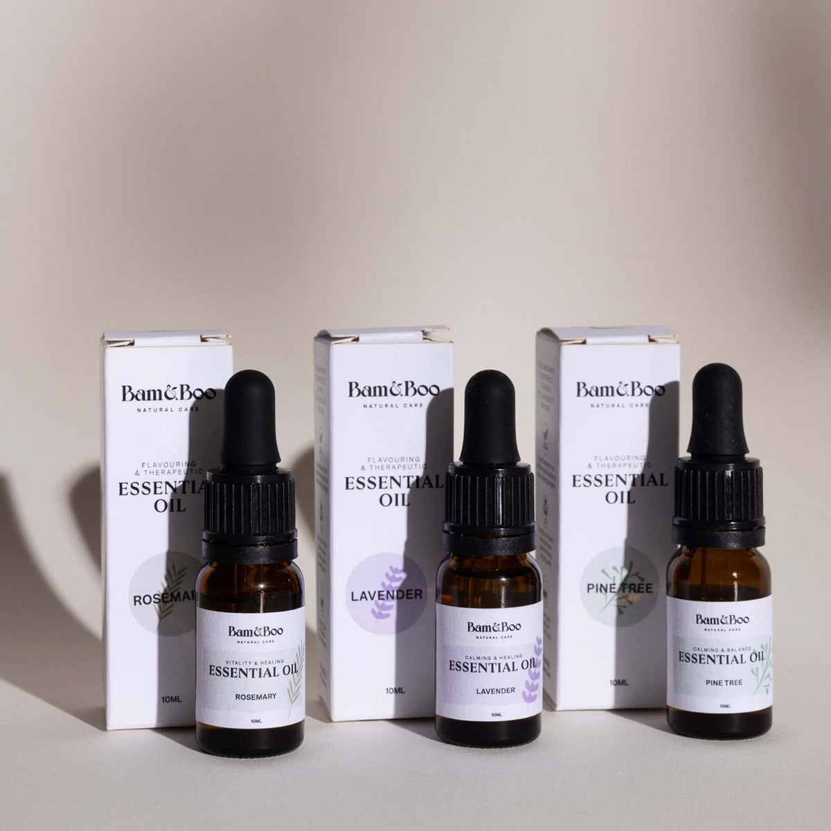 KIT | Meditangle - 3 Essential Oils - Bam&amp;Boo - Eco-friendly, vegan, sustainable oral and personal care