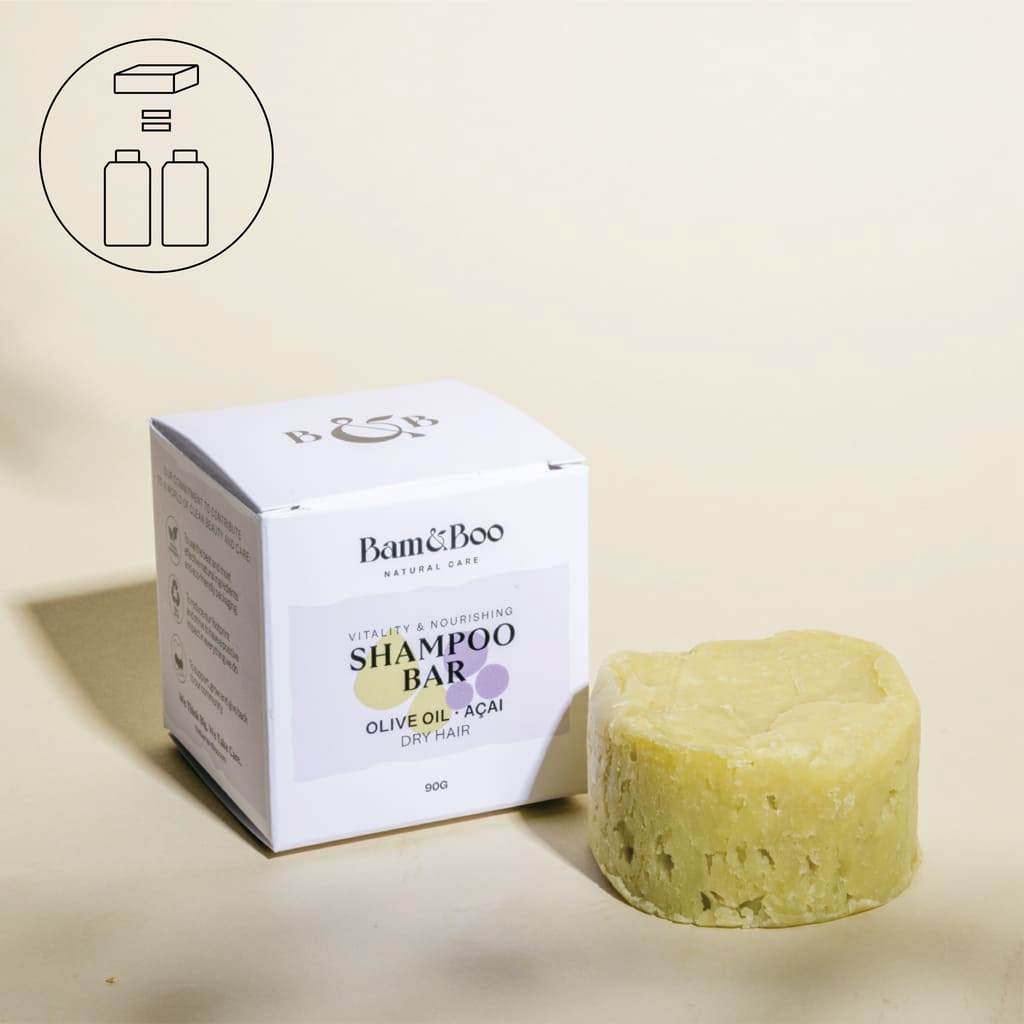 SHAMPOO BAR | Dry Hair - Bam&Boo - Eco-friendly, vegan, sustainable oral and personal care