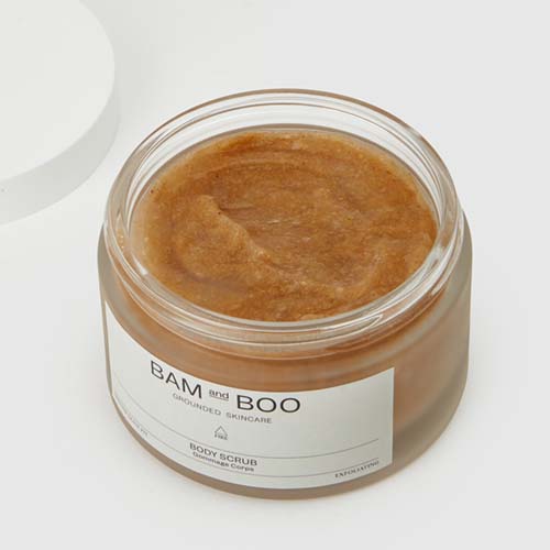 Open Jar Body Scrub - Shop All Products Collection - BAMandBOO Grounded Skincare Azores
