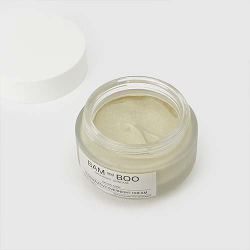 Open Jar Cream - Regenerative Overnight Cream - Best Sellers Collection - BAMandBOO Grounded Skincare Azores